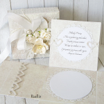 Ślubne życzenia w pudełku z perełkami ex3 - null