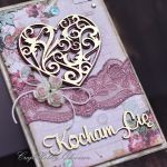 Kocham Cię - ażurowe serduszko - Serce - detal III