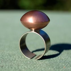 pierścionek "Big ding ring repeat czyli odmiana