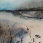 Pejzaż-akwarela formatu -a5. - 