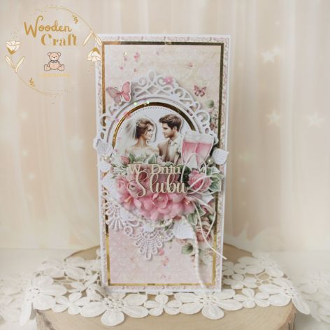 Kartka ślubna pamiątka ślubu "Today 1" GOTOWA