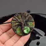 "Magic Forest" wisiorek - duży wisior drzewo