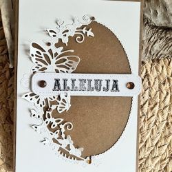 093,Kartka wielkanocna w eco z jajkiem