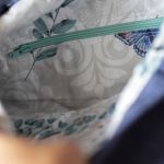 Granatowa shopperka - 