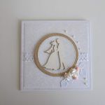 Kartka na Ślub ręcznie robiona handmade 02 - Kartka na Ślub ręcznie robiona handmade 02