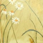 Obraz rumianki malowany ręcznie - rymianki