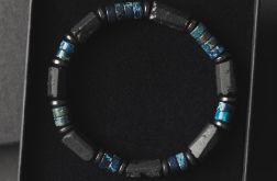 Bransoletka męska turmalin japis tj98