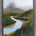 Pejzaż-praca formatu -24/18 cm  - 