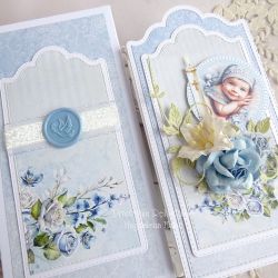 Pamiątka chrztu w pudełku 397