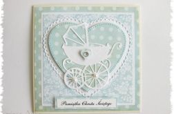 Kartka na Chrzest dla chłopca