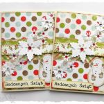 Kartka świąteczna z bałwankiem - 