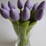 Bukiet bawełnianych tulipanów. - 