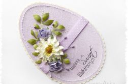 JAJKO - kwiecista kartka wielkanocna