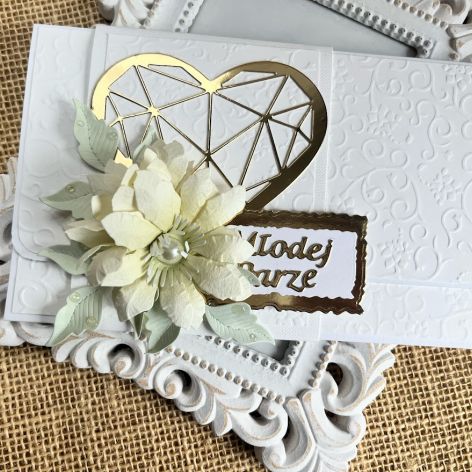 206,Kartka kopertówka dla młodej pary