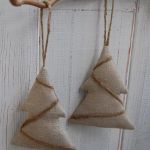Lniane choinki - 