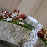 kompozycja kora+tealight - 