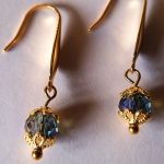  Komplet bransoletka i kolczyki z kryształu austriackiego - 