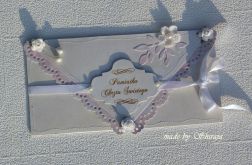 Pamiątka Chrztu św. - 'subtelne kwiaty''