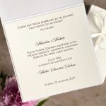 Kartka ślubna z pudełkiem i kopertą, WP54 - Kartka ślubna z pudełkiem i kopertą