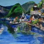 Halstadt Austria - 