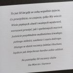 Rocznica ślubu, pamiątka, ramka, złote gody - życzenia
