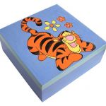 Pudełko na skarby malucha - Pudełko z tygryskiem