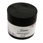 Świeczka Sojowa Jaśmin 60 ml – Ręcznie Robiona Drewniany Knot  - 