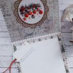 Kartka świąteczna z uroczą wyderką - Wnętrze kartki