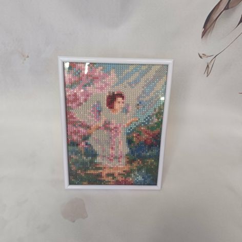 Obrazek diamentowy 15x20cm ANIOŁEK