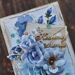 Kochanej Mamie - błękitny bukiet - Kochanej Mamie - detal I