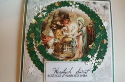 Kartka Boże Narodzenie, religijna 2