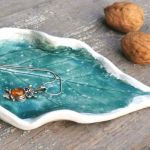 Ceramiczny liść, talerzyk (c15) - null