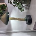 Lampa leśna Grzybek - Zaświecone nocą