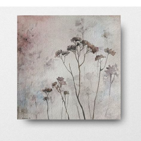 Trawki-akwarela formatu 20/20 cm 