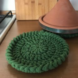Podstawka pod dzbanek,.20cm 2szt. avokado 