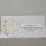 W Dniu Ślubu ze srebrem  + ozdobne pudełko - Tak wygląda kartka