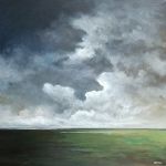 Gdy dzień się kończy-obraz akrylowy 60/60 cm - 