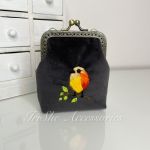 Portmonetka welurowa damska “Praszek” - 