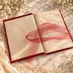 Czerwony pamiętnik handmade „Today Your Day”  Wyjątkowy prezent pełen wspomnień - prezent dla żony na święta