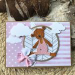 173,Misiowa kartka na urodziny, narodziny lub roczek - 173,Misiowa kartka na urodziny, narodziny lub roczek