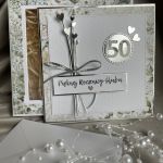 Kartka w pudełku z kopertą! Dowolna rocznica ślubu! - 