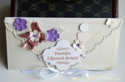 Pamiątka I Komunii św. - wrzosowy świt