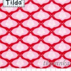 *t* TILDA BELLA RED oryginalny materiał od 25cm
