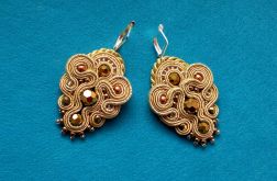 "Złote" Kolczyki sutasz