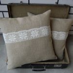 Rustic home - rustykalne, lniane poszewki na poduszki - 