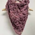 Ciepła duża ozdobna chusta Nayada z wełną merino - chusta z wełną merino