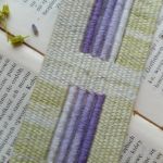 Ręcznie tkana zakładka do książek  - FOL 5. - 