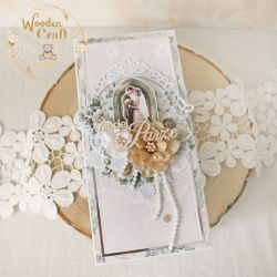 Romantyczna kartka ślubna "Lifetime Loving 3"