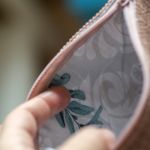 Pudroworóżowa kosmetyczka midi - 