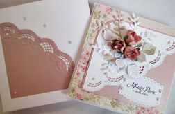 Kartka MŁODEJ PARZE z różami